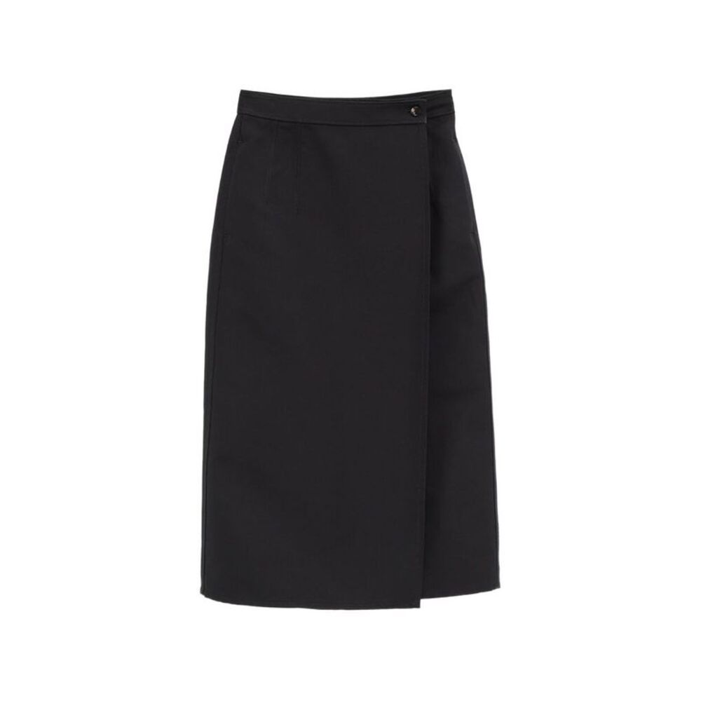 Bottega Veneta Women Cotton Midi Skirt
